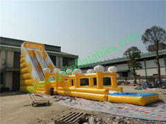 30ft slide/slip n slide/pool 65x16x30 30ft slide/slip n slide/pool 65x16x30