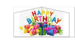 Happy Birthday II banner Happy Birthday II banner