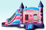 2 in 1 Princess Castle Slide Wet 18x22 2 in 1 Princess Castle Slide Wet 18x22